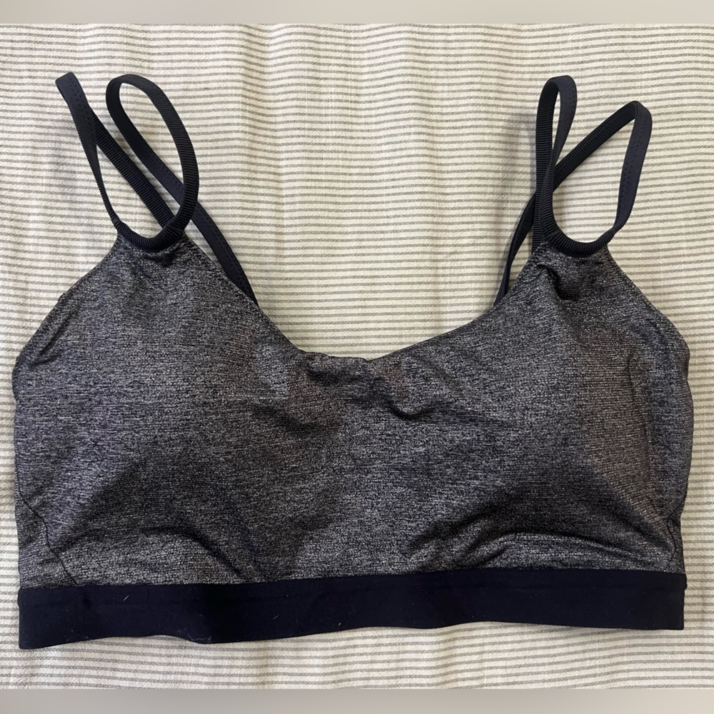 Sparkley Grey Nike Sports Bra